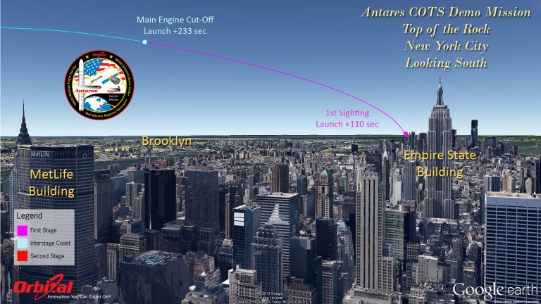 How To See Tomorrow’s Historic Antares/Cygnus Launch To The Space Station
