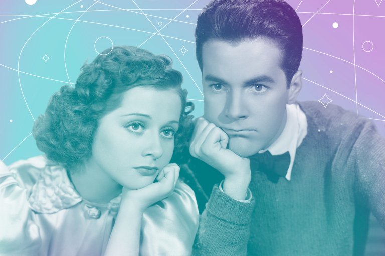 two people looking bored