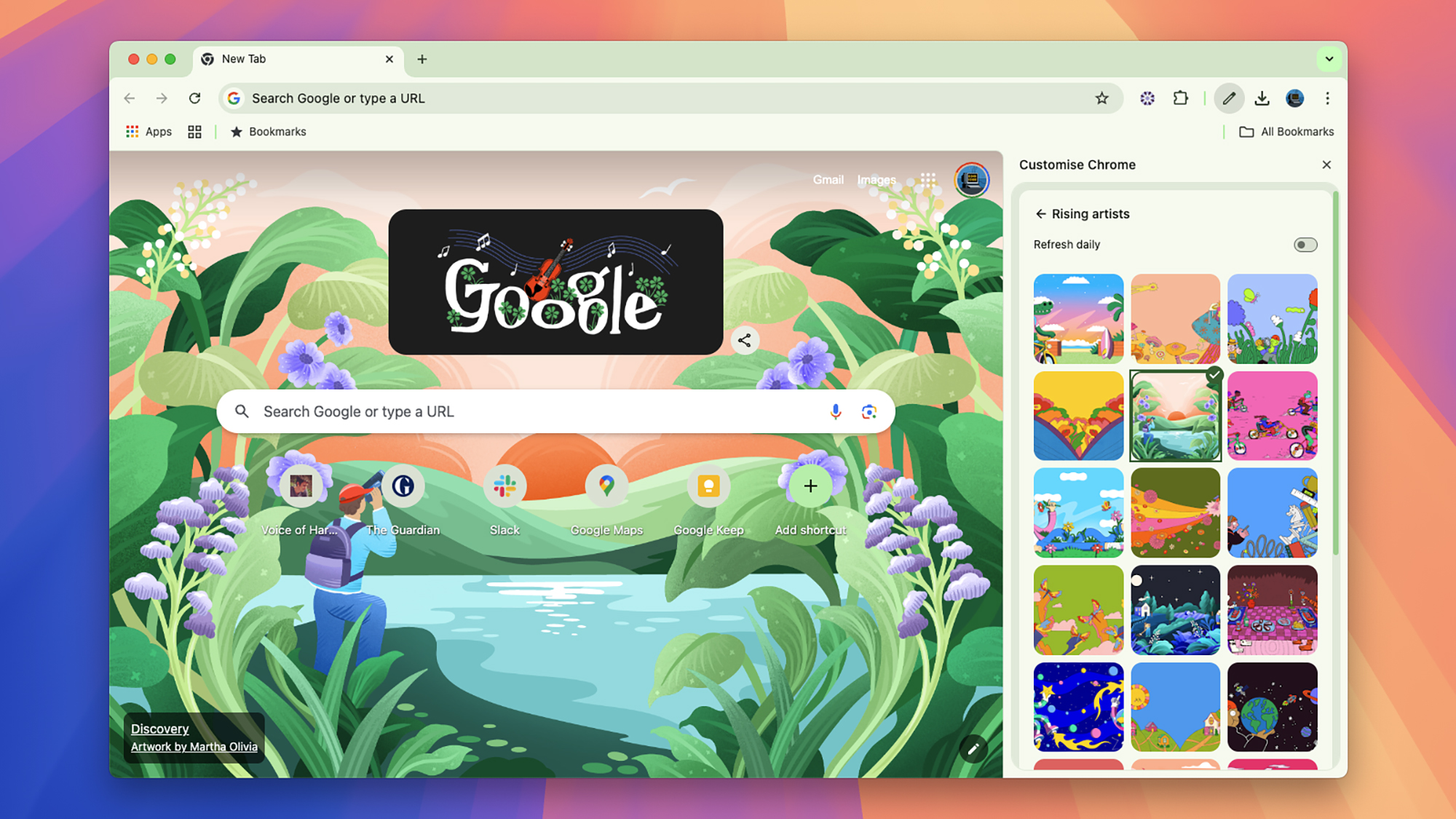 custom theme options
